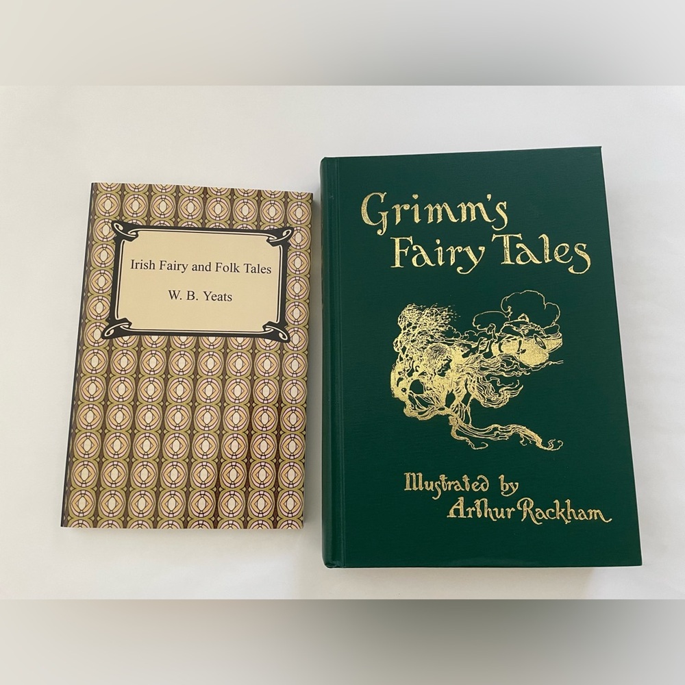 Grimm fairy tales, irish fairy tales book bundle set